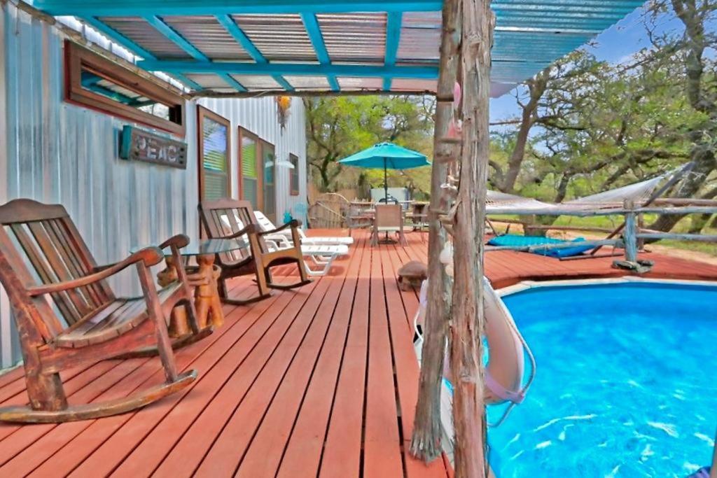 Three Horses Ranch Villa Johnson City Ngoại thất bức ảnh